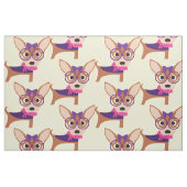 Tissu Halloween Chihuahua (Fat Quarter)
