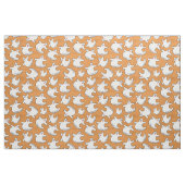 Tissu Halloween Cute Diva Ghost Random Motif Orange (Yard)