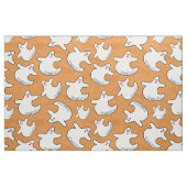 Tissu Halloween Cute Diva Ghost Random Motif Orange (Fat Quarter)