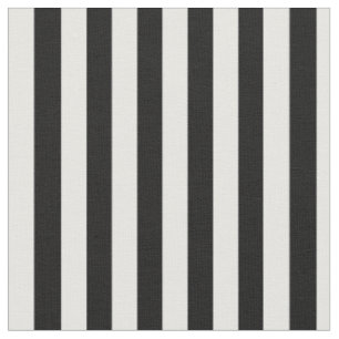 Tissu halloween noir blanc bandes verticales