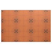 Tissu Halloween Spider Web Combed Cotton Fabric (Fat Quarter)