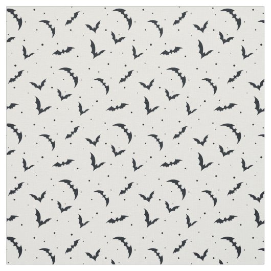 Tissu Halloween timbré (Échantillon)