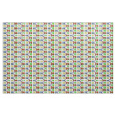 Tissu Ham Radio Fabric 73 et CQ (Yard)
