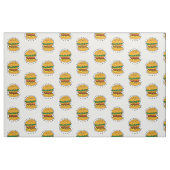 Tissu hamburgers (Fat Quarter)