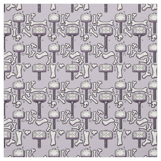 Tissu Hammertime ! (Échantillon)