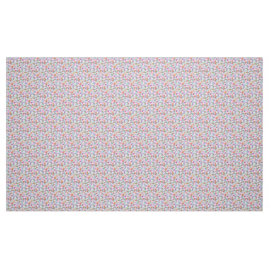 Tissu Hand Drawn Tiny Floral Pattern (Fat Quarter)