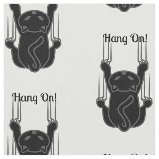 Tissu Hang Sur Chat Noir Thunder_Cove (Fermer)