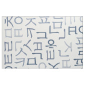 Tissu Hangeul (Fat Quarter)