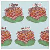 Tissu Hangi Maori Cuisine Nourriture Kai (Échantillon)