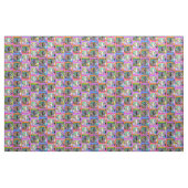 Tissu Happy Cat Rainbow (Fat Quarter)