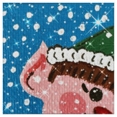 Tissu Happy Elf (Fermer)