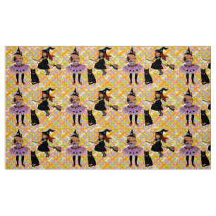 Tissu Happy Halloween Fabric