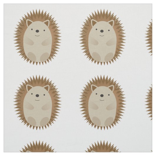 Tissu Happy Hedgehog (Échantillon)