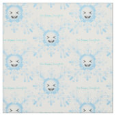 Tissu Happy Snowflake Emoticon Thunder_Cove (Échantillon)