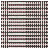 Tissu harlequin blanc noir (Échantillon)