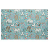 Tissu HARRY POTTER™ HOGWARTS™ Motif de cookies de Noël (Fat Quarter)