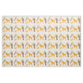Tissu Hâte pourpre de caniche (Fat Quarter)