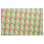 Tissu hawaïen d'impression de fleur de ketmie (Fat Quarter)