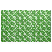 Tissu Hawaïen vert de Honu de ketmie (Fat Quarter)