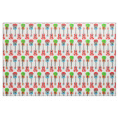 Tissu Hawaii Ukuleles Summer Beach (Fat Quarter)
