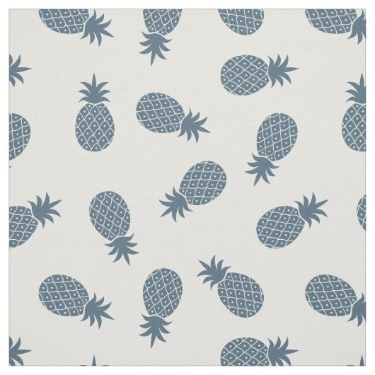 Tissu Hawaiian Pineapple Motif Design tropical (Échantillon)