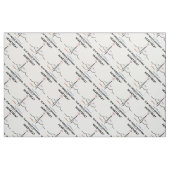 Tissu Hearbeat Est Mon Modus Operandi Electrocardiogramm (Fat Quarter)