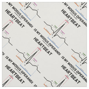Tissu Heartbeat Est Mon Modus Operandi Electrocardiogram