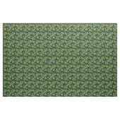Tissu Hellebores blancs avec feuille (Yard)