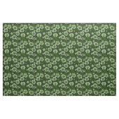 Tissu Hellebores blancs avec feuille (Fat Quarter)