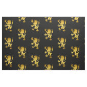 Tissu héraldique d'or de lion (Yard)