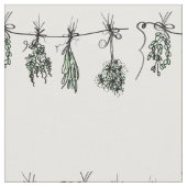 Tissu Herbes du jardin (Fermer)