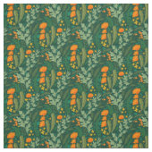 Tissu Herbes et fleurs des champs (Échantillon)