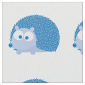 Tissu Hérisson bleu mignon (fermé)