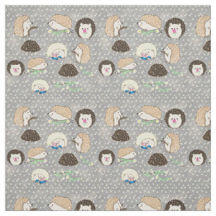 Tissu Hérisson - jolie créature art par LeahG