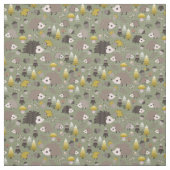 Tissu Hérisson naturel des bois (Échantillon)