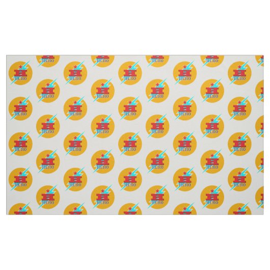 Tissu Héros (Fat Quarter)