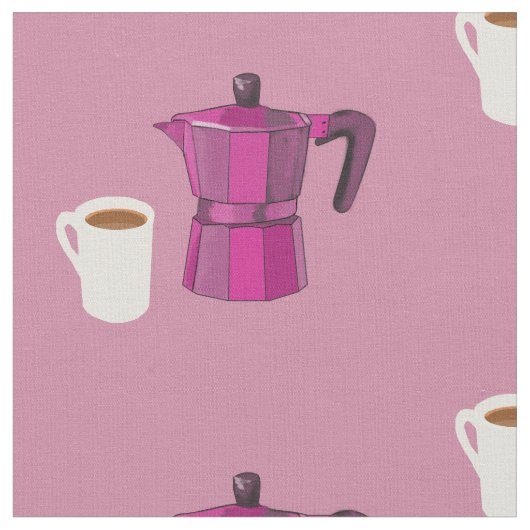 Tissu Heure du café (Fermer)