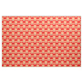 Tissu heureux de coutume de crabe (Yard)