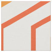 Tissu Hexagon abstract geometrical pattern en orange et (Fermer)