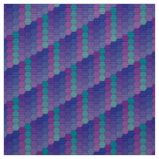 Tissu Hexagones - Frais