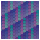 Tissu Hexagones - Frais (Fermer)