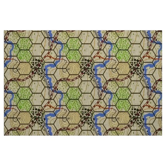Tissu Hexmap (Fat Quarter)
