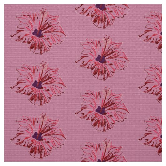 Tissu Hibiscus (Échantillon)
