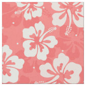 Tissu Hibiscus hawaïen tropical (Fermer)