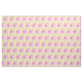 Tissu Hibiscus rose Fleur tropicale (Yard)
