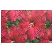 Tissu Hibiscus rouge...... (Fat Quarter)