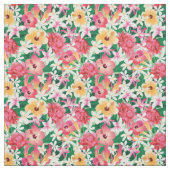 Tissu Hibiscus tropical (Échantillon)