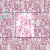 Tissu hibou Nc (Carreau)