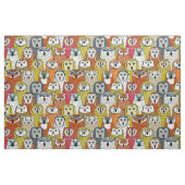 Tissu hiboux (Fat Quarter)