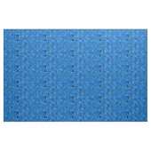 Tissu Hiéroglyphes bleus (Yard)